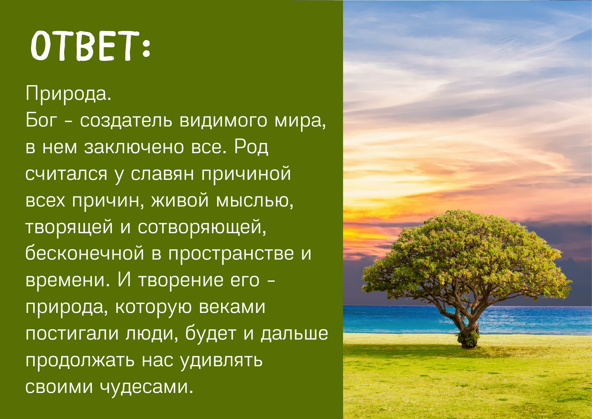 Nature and language. Природа английский 6 класс