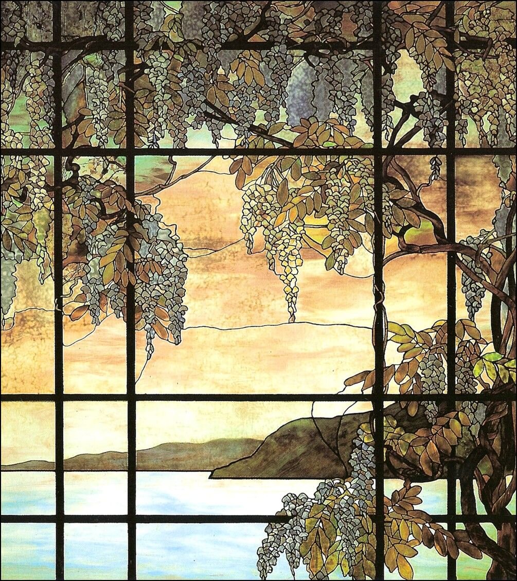 Витражное стекло Тиффани