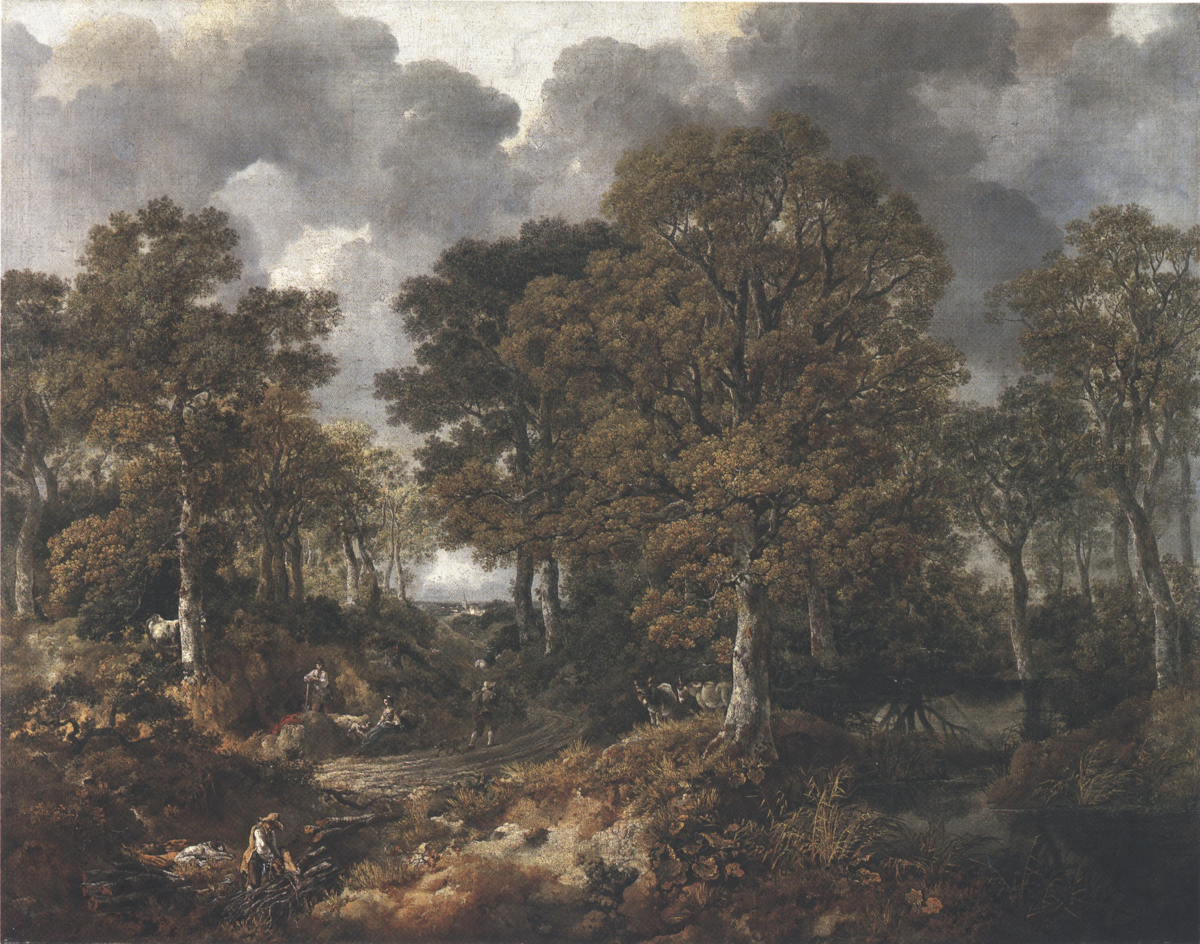 Томас Гейнсборо «Корнардский лес», 1748