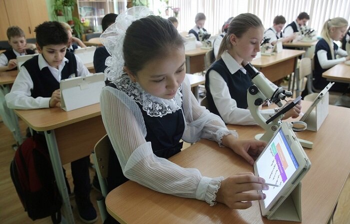    Школа // Фото Сергея Фадеичева с сайта tass.com