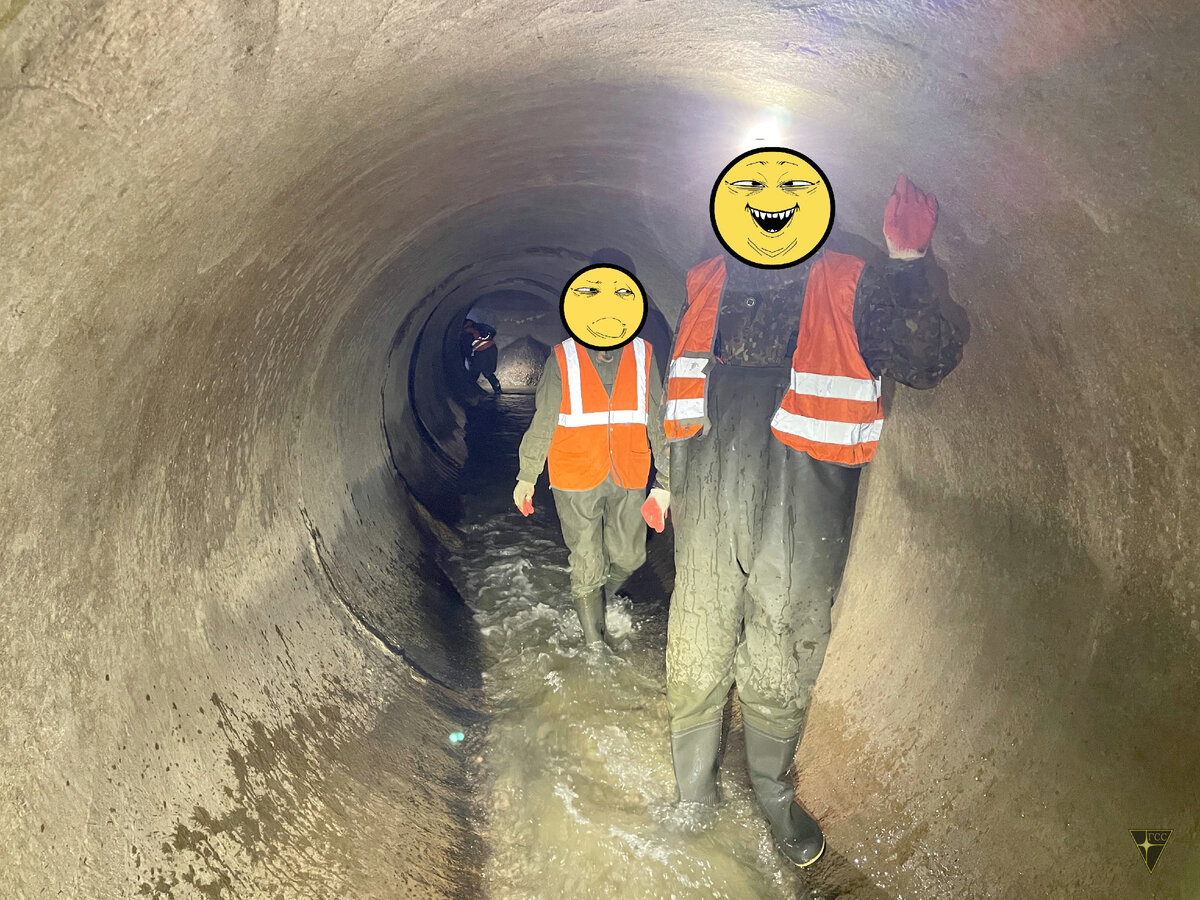 После Чуры мы ощутили, что есть ещё порох в пороховницах и ягоды в ягодицах. И отчего бы не посетить коллектор некоего ручья или скромной речки?-19