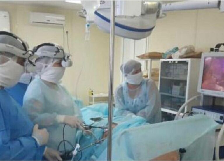    В Оренбурге врачи впервые провели операцию ребенку с патологией, опасной для почки Белов Михаил Александрович