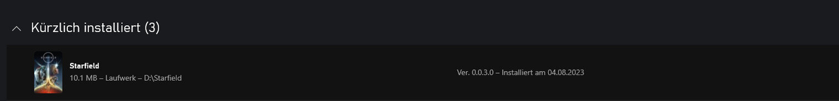     Предзагрузка Starfield в Xbox Game Pass