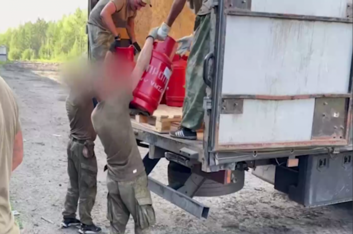    Бойцы подразделения «Иртыш» поблагодарили жителей Тюмени за поддержку