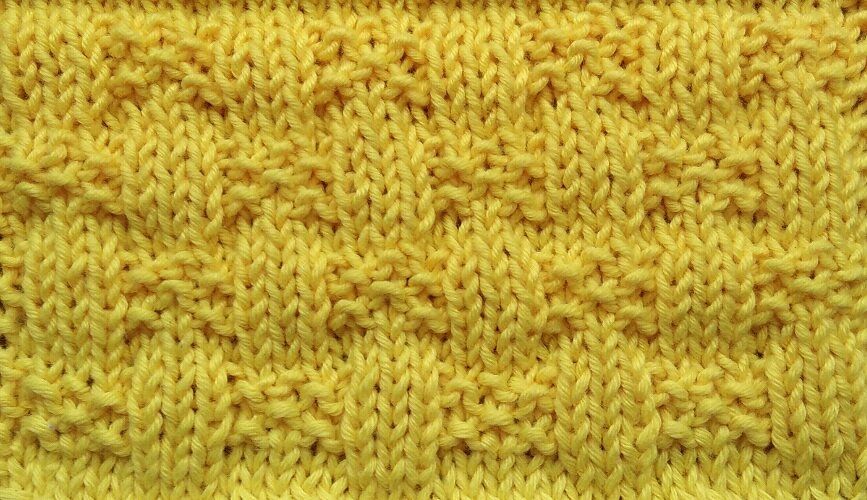 Лицевая сторона узора