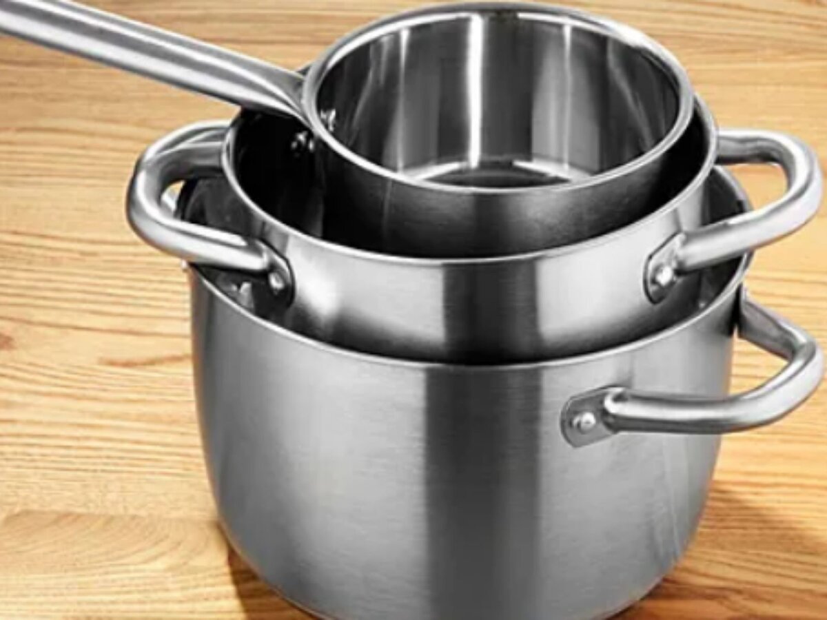 Регулярный уход за посудой из нержавеющей стали дает свои результаты