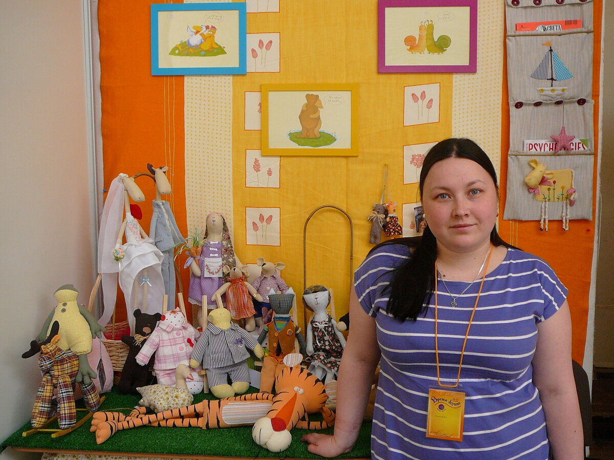Моя первая выставка "Время кукол" и взгляд полный надежд на светлое будущее (2010)