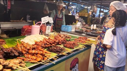 Ночной рынок Jomtien Beach Night Market. Что поменялось, что нового?