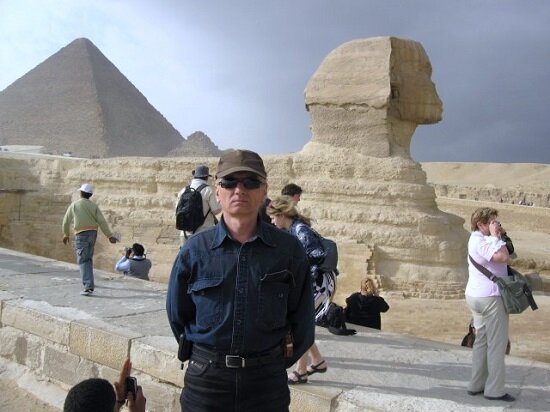 Плато Гиза, Каир, Египет, (фото автора) 