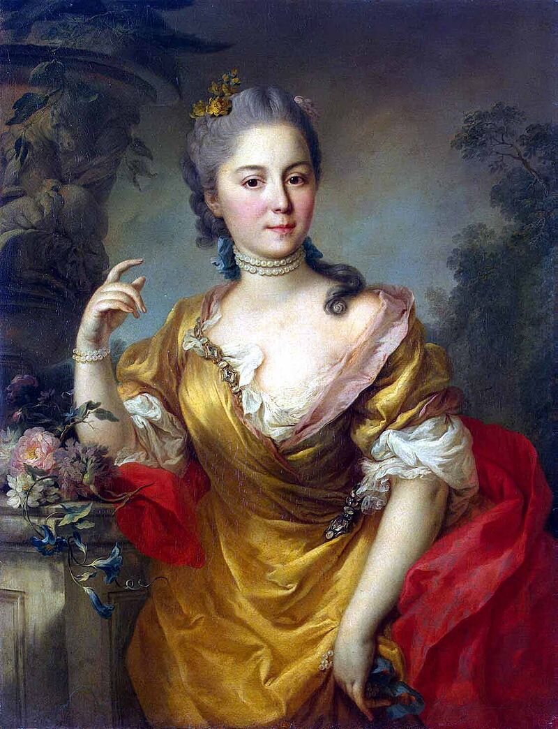 С. Торелли "Графиня А.А. Чернышева", 1764 год. 
