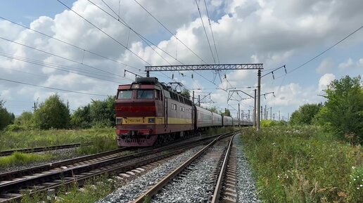 Поезда Транссиба выпуск №3. Горьковская железная дорога. Сплотки электровозов, пассажирский поезд в ночи, первый 2ЭС7 и другие поезда РЖД