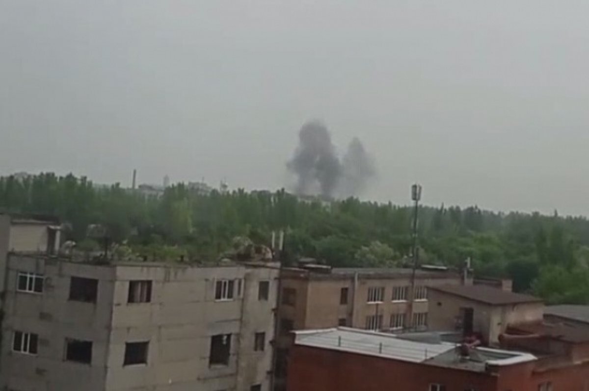    Снаряды ВСУ попали на территорию донецкой больницы