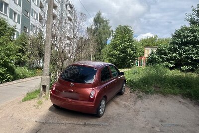    Парковка на газоне в Подмосковье © Сайт Главного управления содержания территорий Московской области