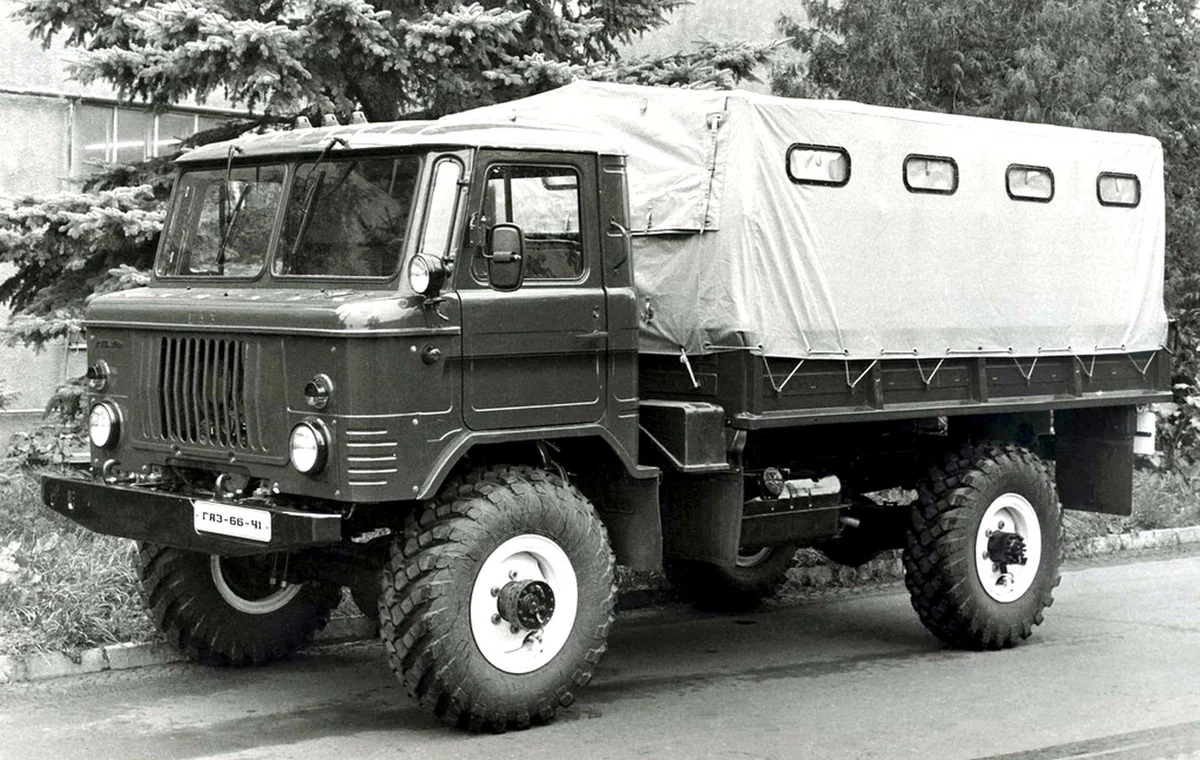 Легендарный ГАЗ-66