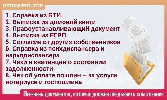 Какие документы для оформление покупки дома