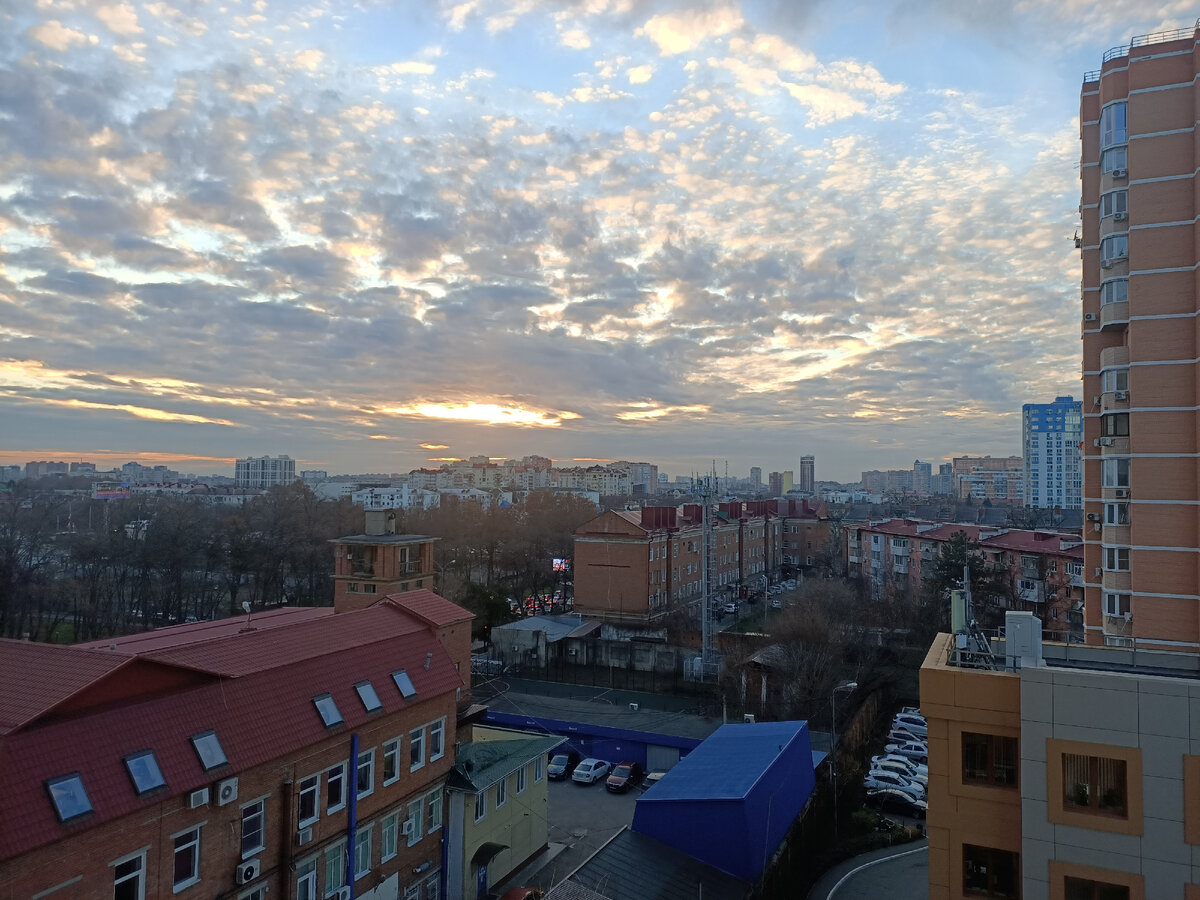 Краснодар утром