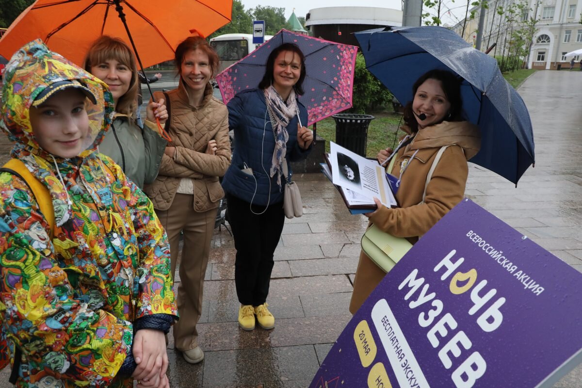    Дождь не испортил настроения участникам акции Ольга Севрюгина