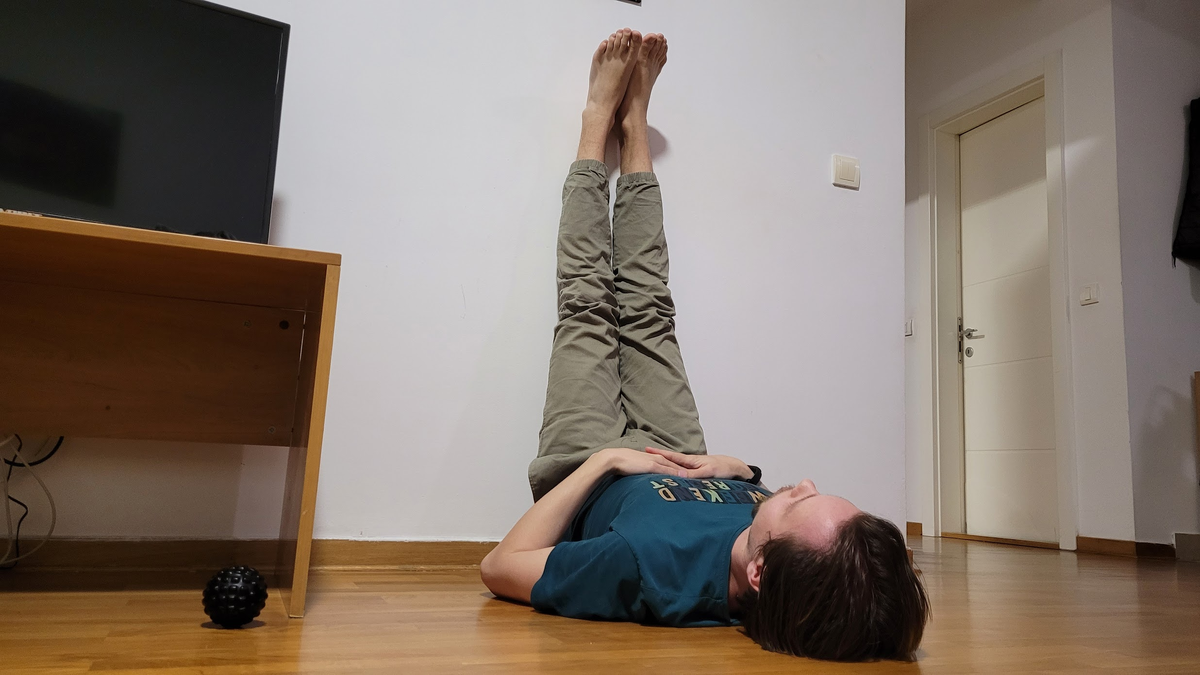 Упражнение для разгона лимфы