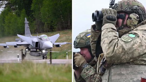    Украинским пилотам позволят полетать на шведских истребителях