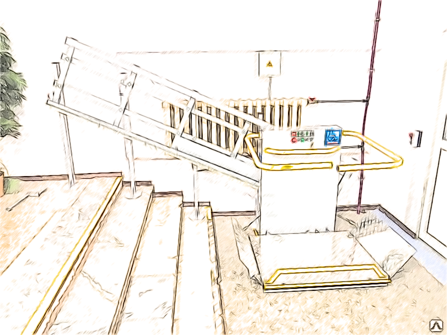 Наклонные  - лестничные подъемники,