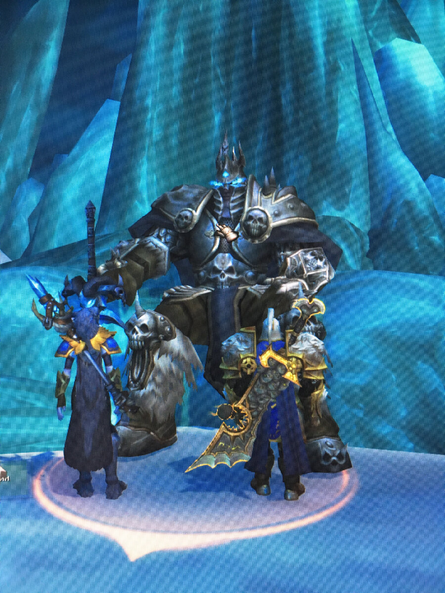 Это мы ходили Лича убивать.