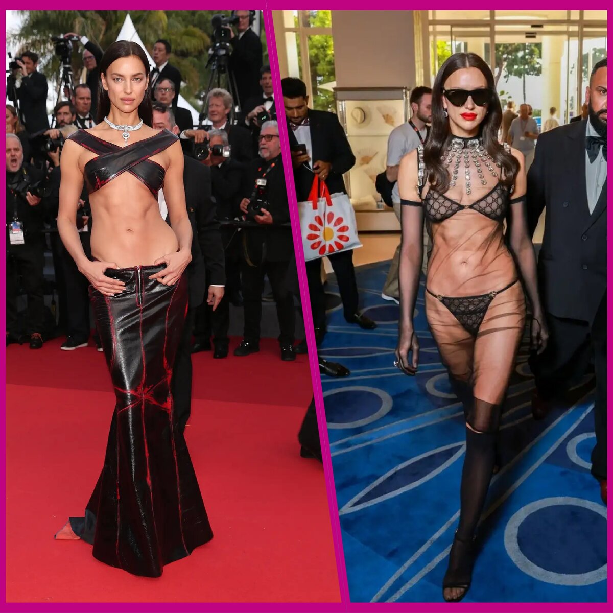 "Голые" образы Ирины Шейк в Каннах многих возмутили. И почему, интересно? Она ж просто работает)))