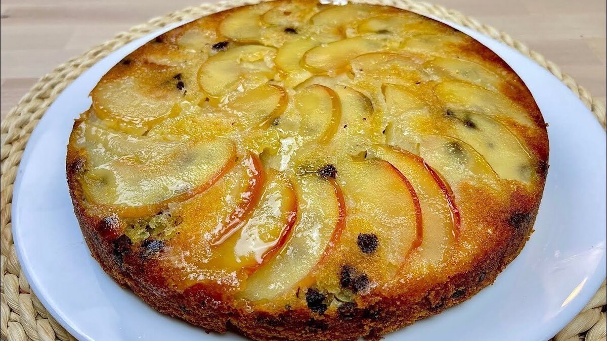 Яблочный пирог «tarte aux pommes»