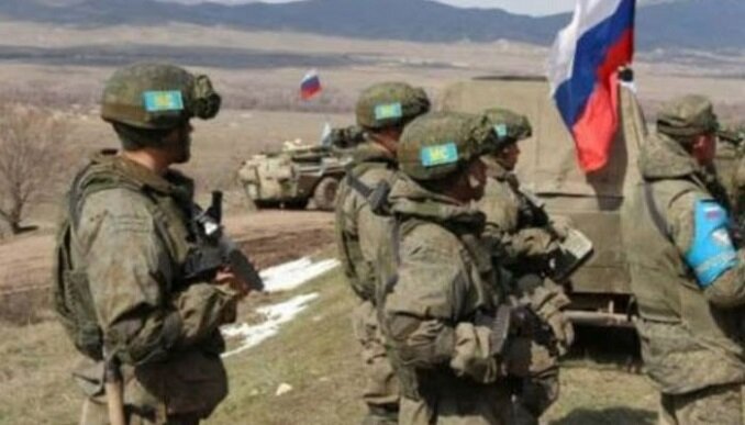 Российский миротворческий контингент в Нагорно-Карабахской Республике (Республике Арцах). Фото из открытых источников сети Интернета.