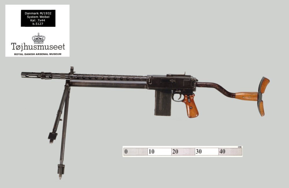 Второй образец автоматической винтовки Вайбла обр. 1932 года.