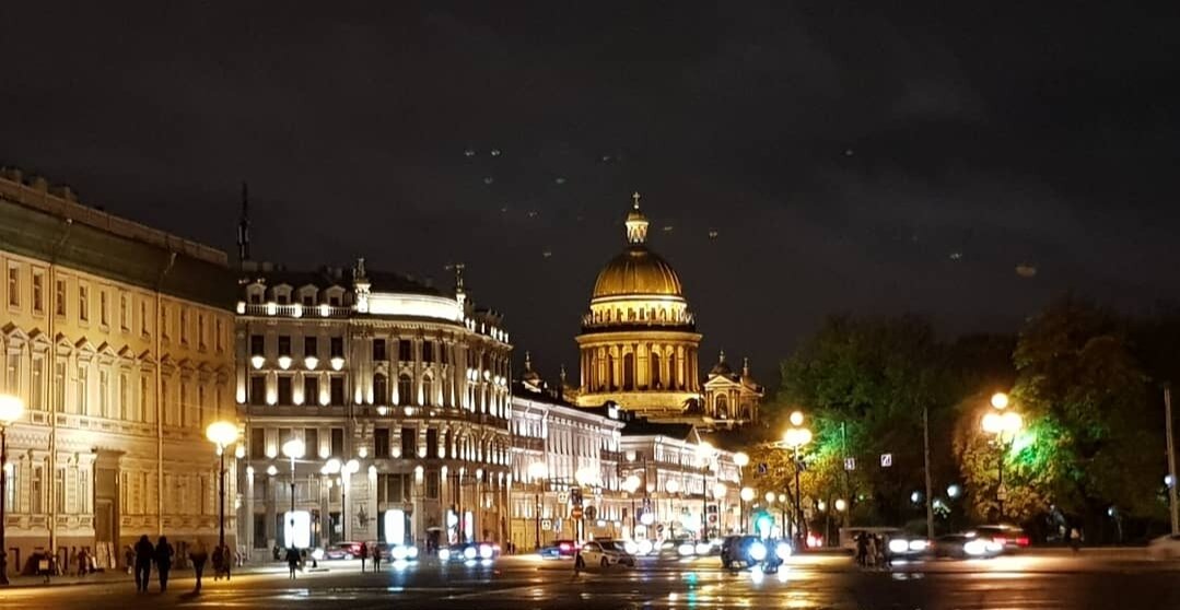 Фото автора. Петербург. Дворцовая площадь. В
