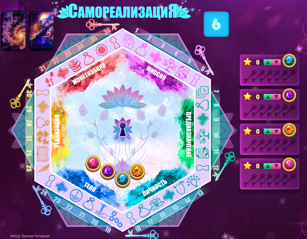 Онлайн-игра СамореализациЯ.Путь Души