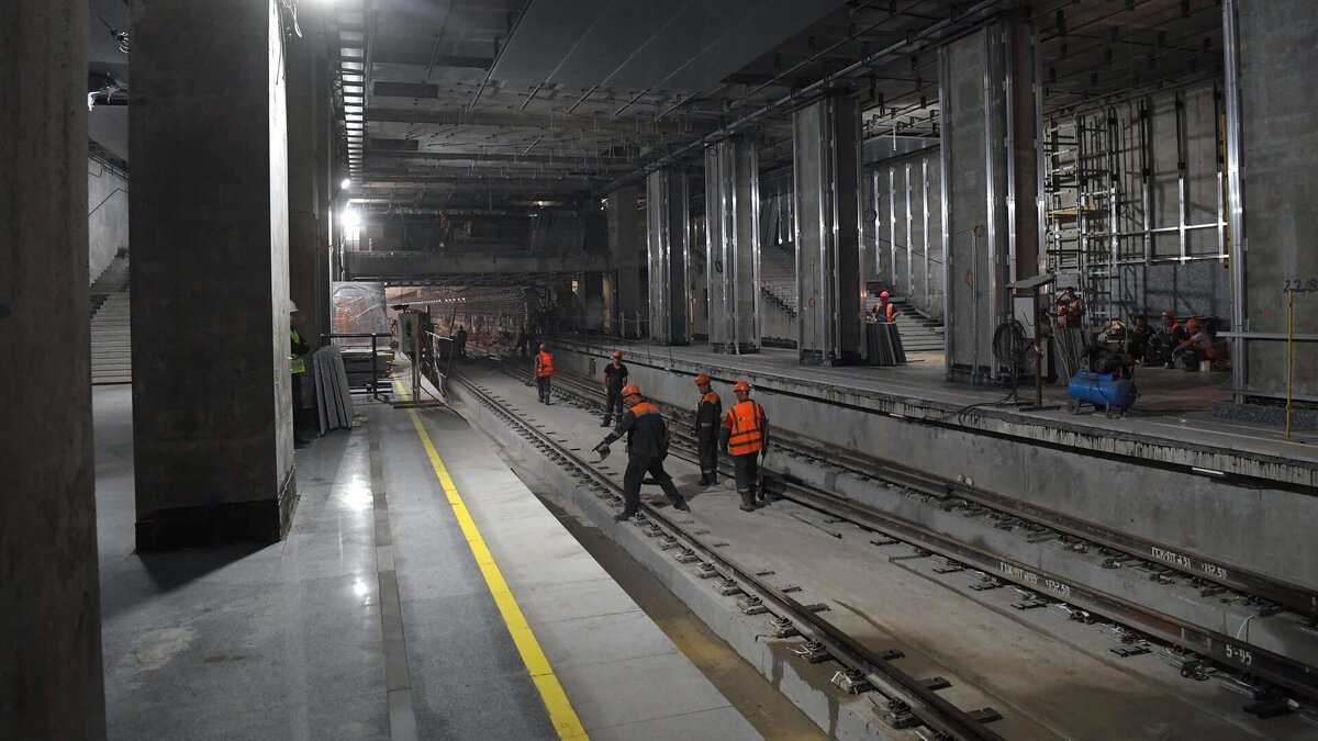 Новое метро строительство