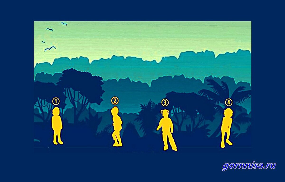    Тест на ключевую черту личности - Кто здесь девочка Гештальт рисунок Pavlov A