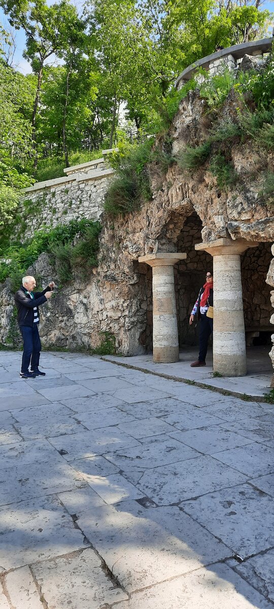 На экскурсии по парку Цветник в Пятигорске