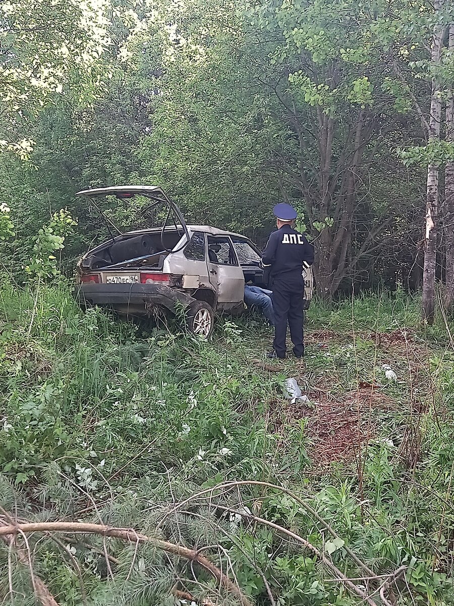 Водитель не справился с управлением