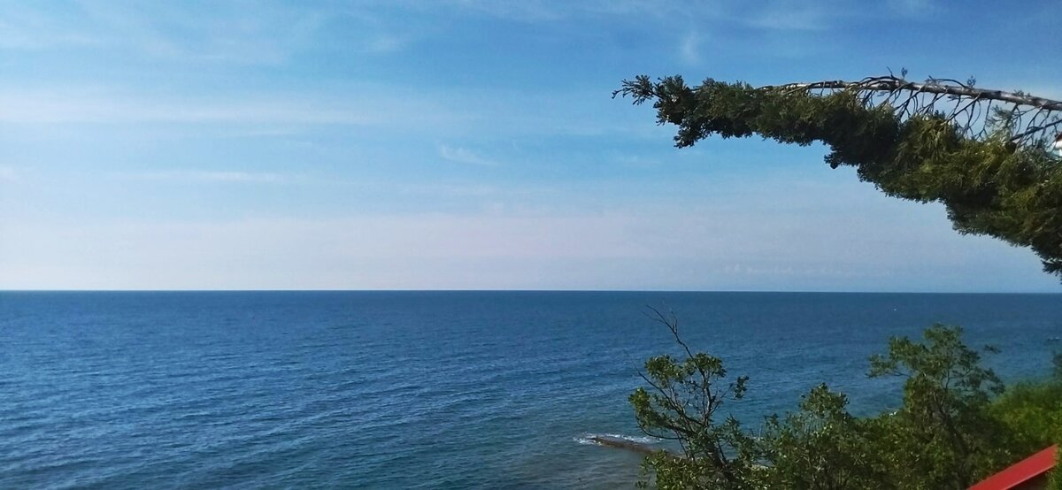 Алушта, вид из окна.