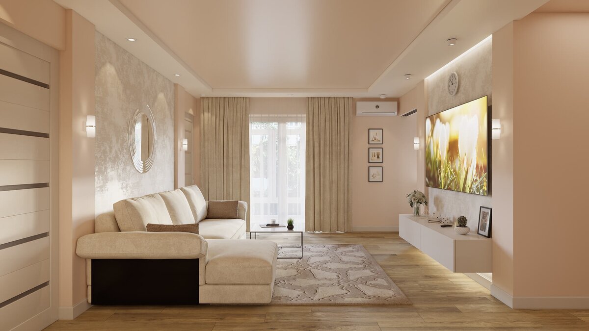 Гостиная в современном стиле