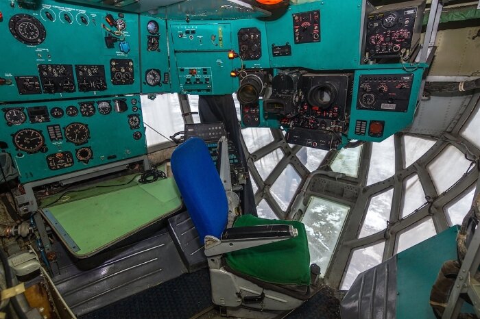 Штурманский отсек Ил-76