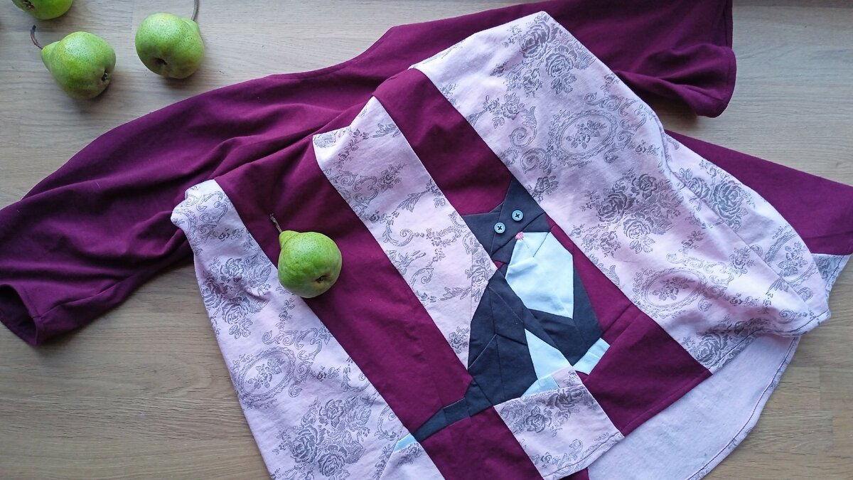 Пока пришивала, глаза "уехали" наверх :(