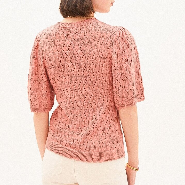 Джемпер с рукавами фонариками Hoss Intropia, вид сзади