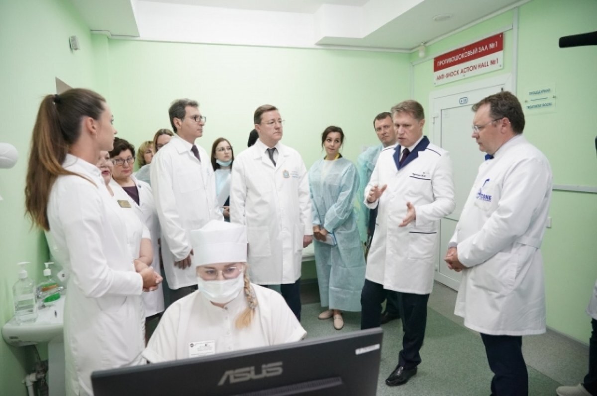    Михаил Мурашко высоко оценил развитие здравоохранения Самарской области