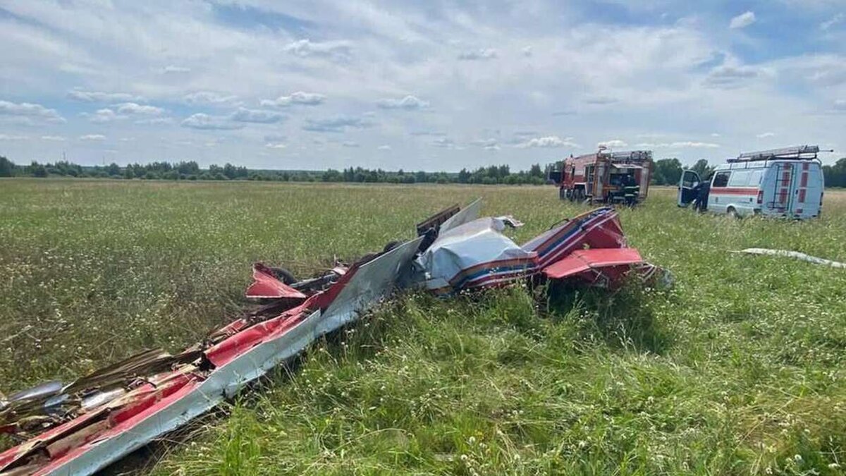   В Московской области разбился самолет Як-52