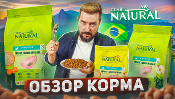 GUABI NATURAL популярный сухой корм из Бразилии | ОБЗОР КОРМА для кошек