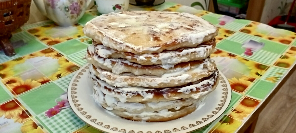 Вот такая вкусная башня получилась