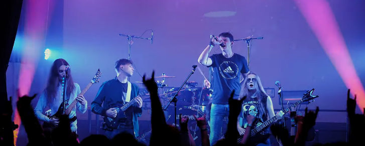 Выступление рок - группы Б.А.У. в Минске. 16 ноября, 2019 год