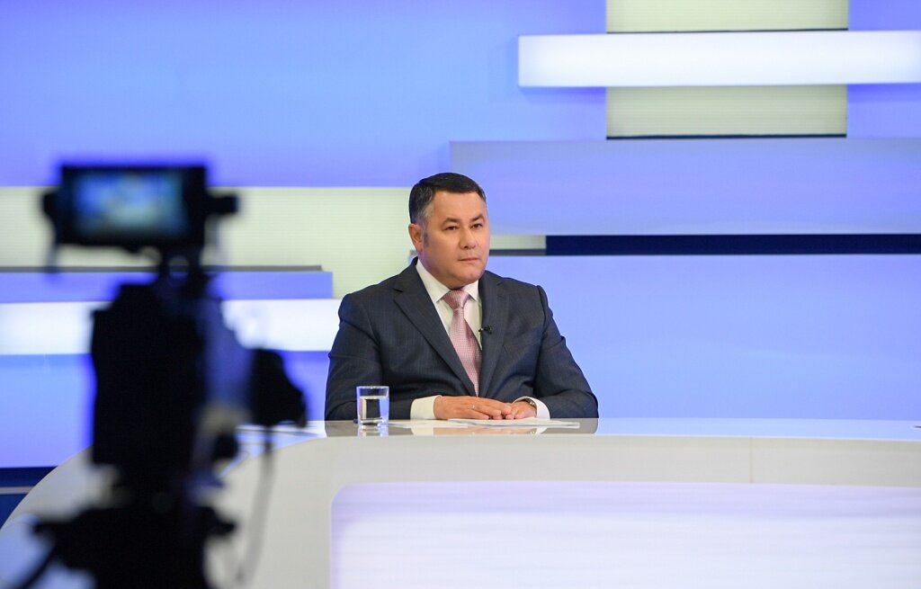 Игорь Руденя в прямом эфире рассказал об отчёте в ЗС, больших стройках и дорогах