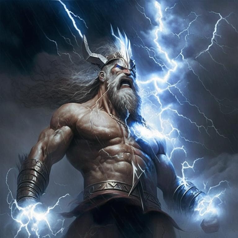 Перун. Версия автора. Kandinsky 2.1