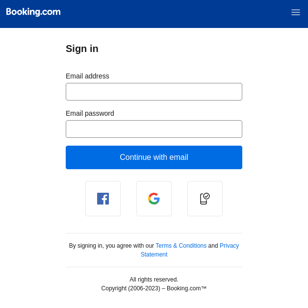 Фишеры собирают логины и пароли пользователей Booking.com