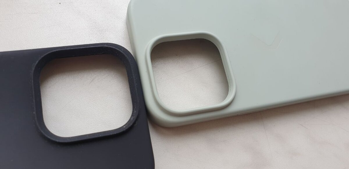 Отличие отверстие для камеры