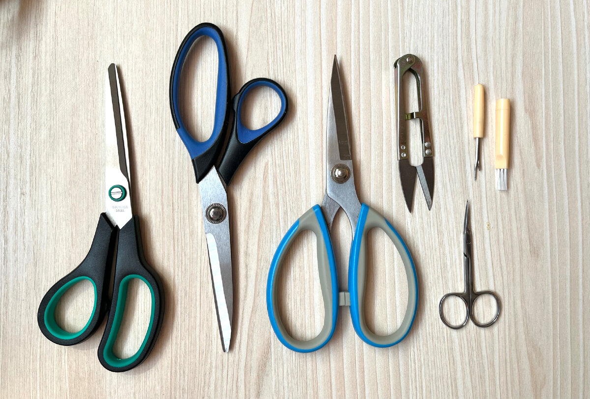 Мой не большой набор ножниц